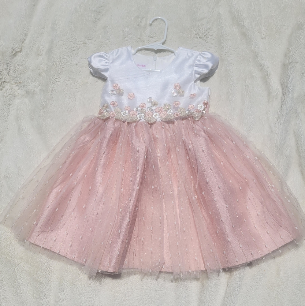 Bonnie Jean Special Occasion Dress, Little Girls, 4T Like New